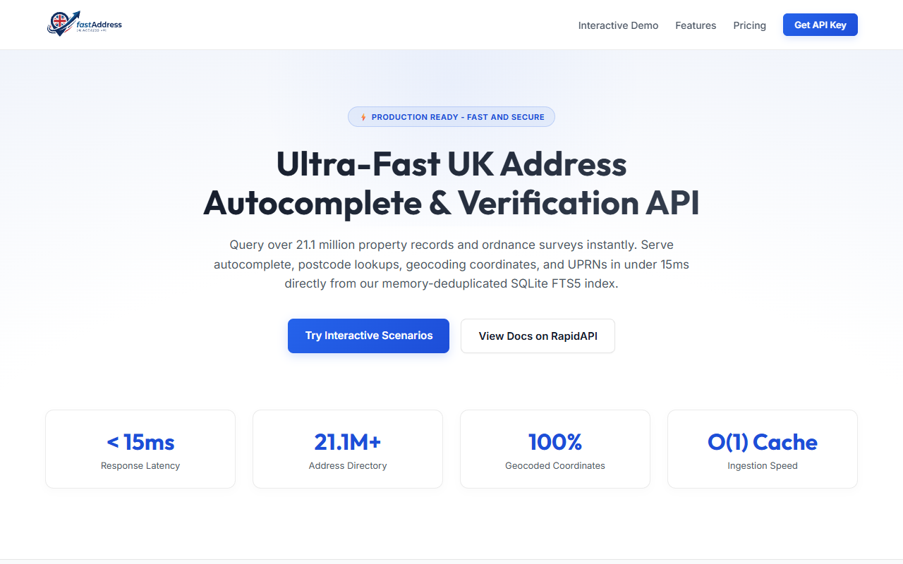 fastAddress screenshot
